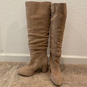 Steve Madden tan boots